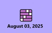 Connections NYT Answers Today: August 03, 2025 img