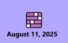 Connections NYT Answers Today: August 11, 2025 img