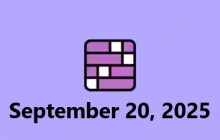 Connections NYT Answers Today: September 20, 2025 img