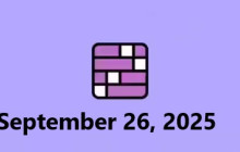 Connections NYT Answers Today: September 26, 2025 img