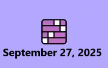 Connections NYT Answers Today: September 27, 2025 img