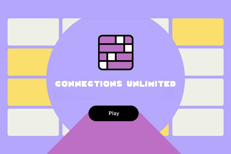 Connections Unlimited Play Connections NYT Game